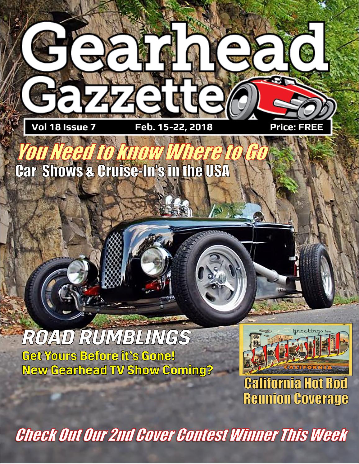 Gearhead Gazzette Vol 18 Issue 7 Feb 15 21 2018 By Jimmy B Issuu