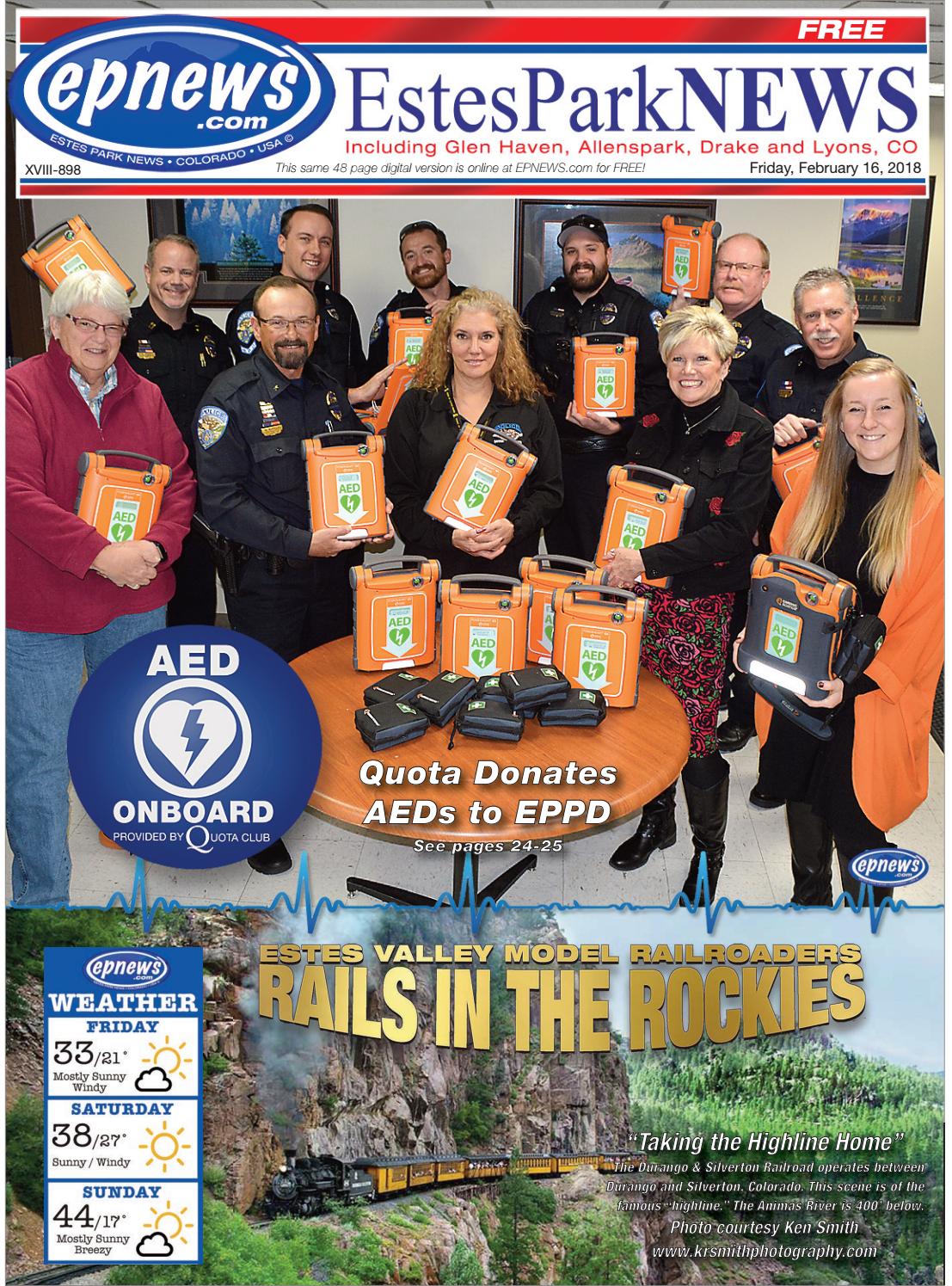 Estes Park News February 16 2018 by Estes Park News Inc Issuu