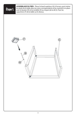 RST Brands 家具目录 · Portofino Comfort 边几 Instructions 第 7 页
