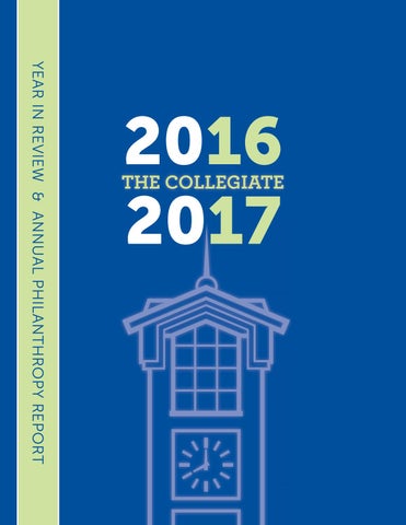 The collegiate: 2016 17 year in review & philanthropy report by ... Anmeldelse skylar spisebord