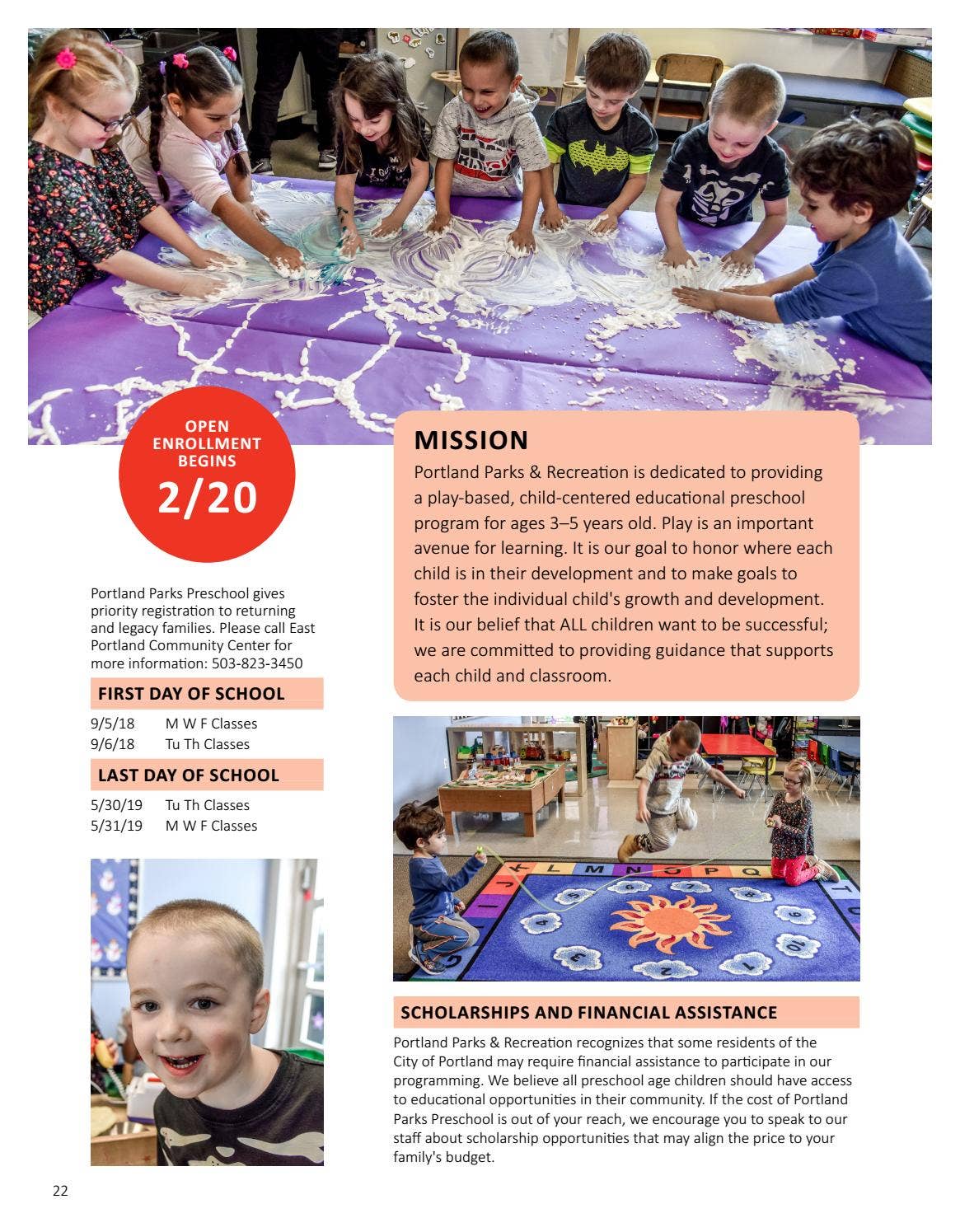 East Portland Community Center Spring/Summer 2018 by Portland Parks