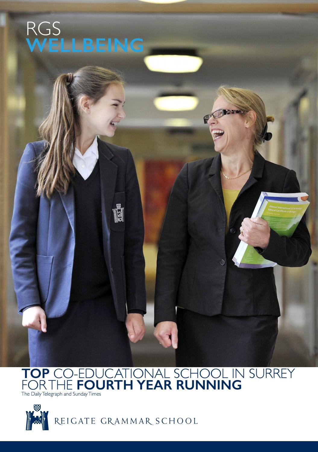Reigate Grammar School Wellbeing by RGS - Issuu