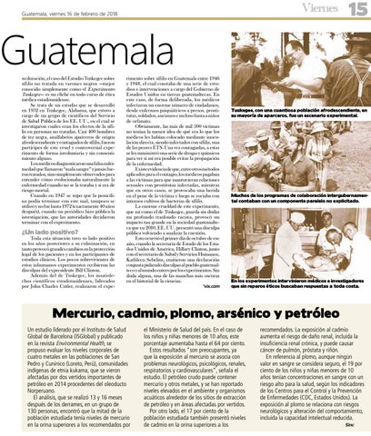 Revista viernes 16 de febrero by Diario de Centro América Guatemala - Issuu