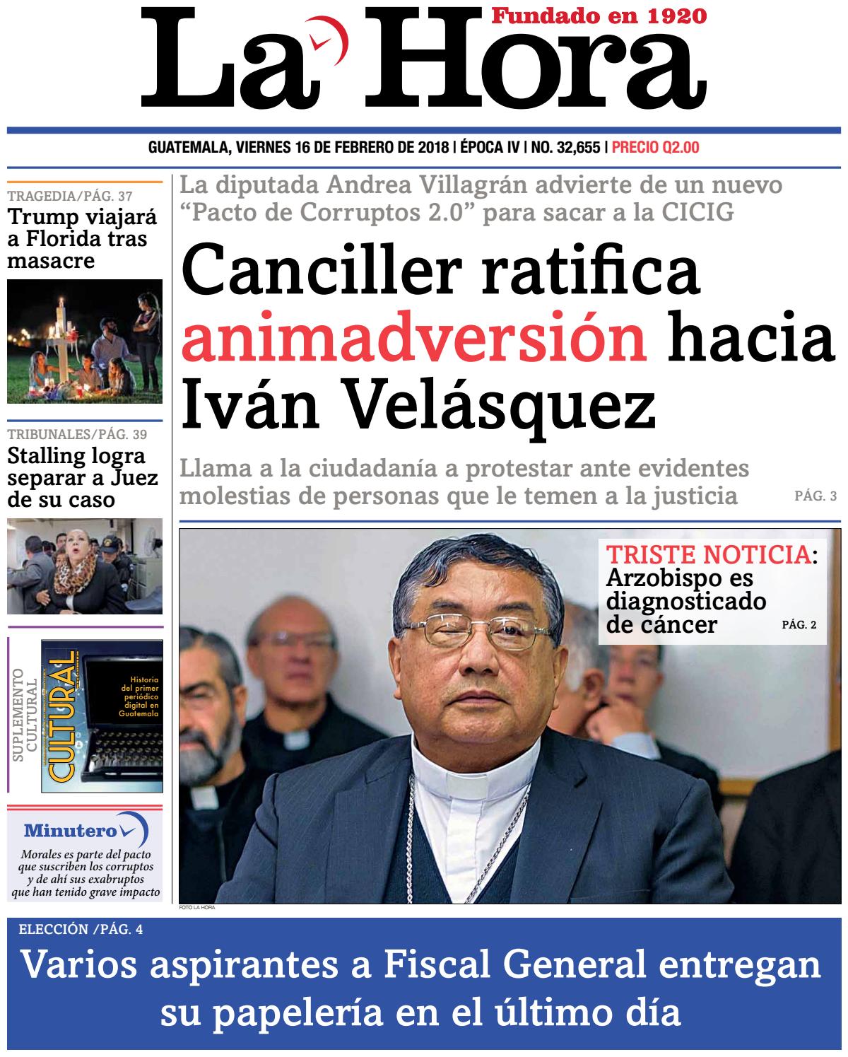 La Hora 16 02 2018 By La Hora Issuu