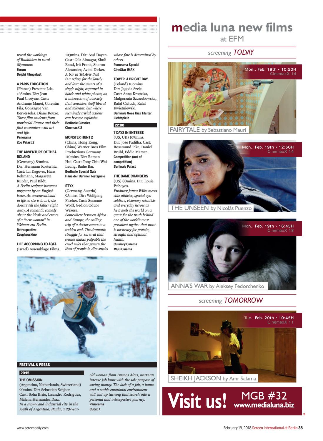 Screen International Berlin 2018 Day 5 by Media Business Insight Issuu