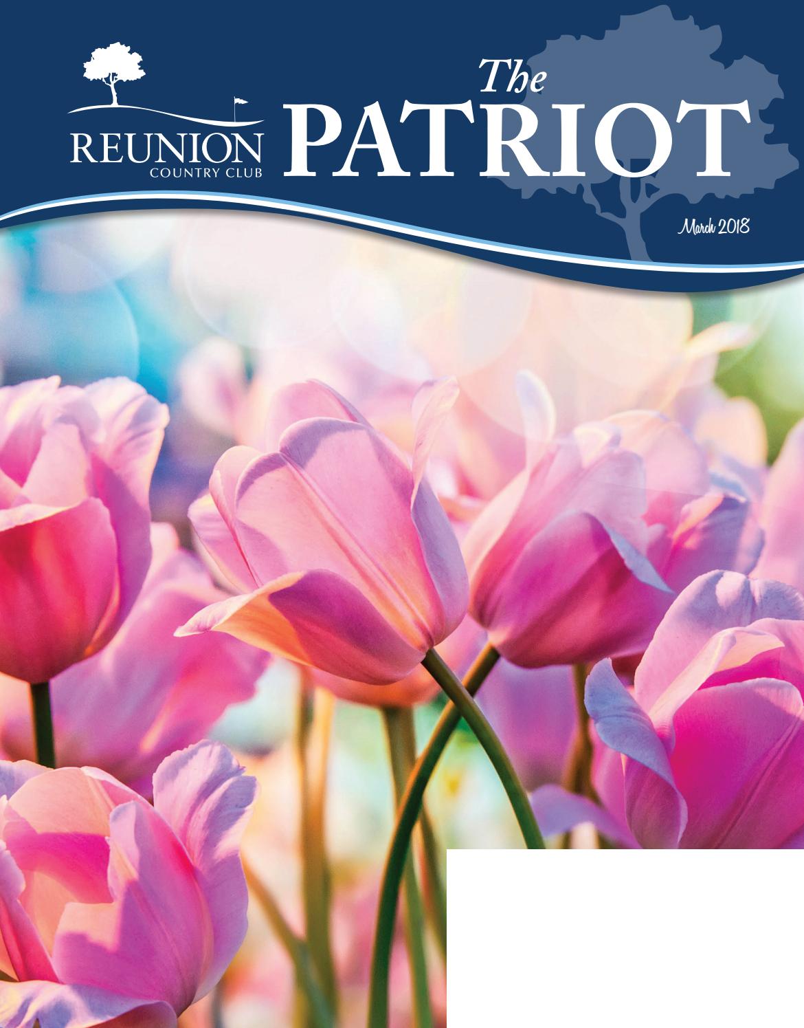 Reunion Patriot March 2018 by The Times Issuu