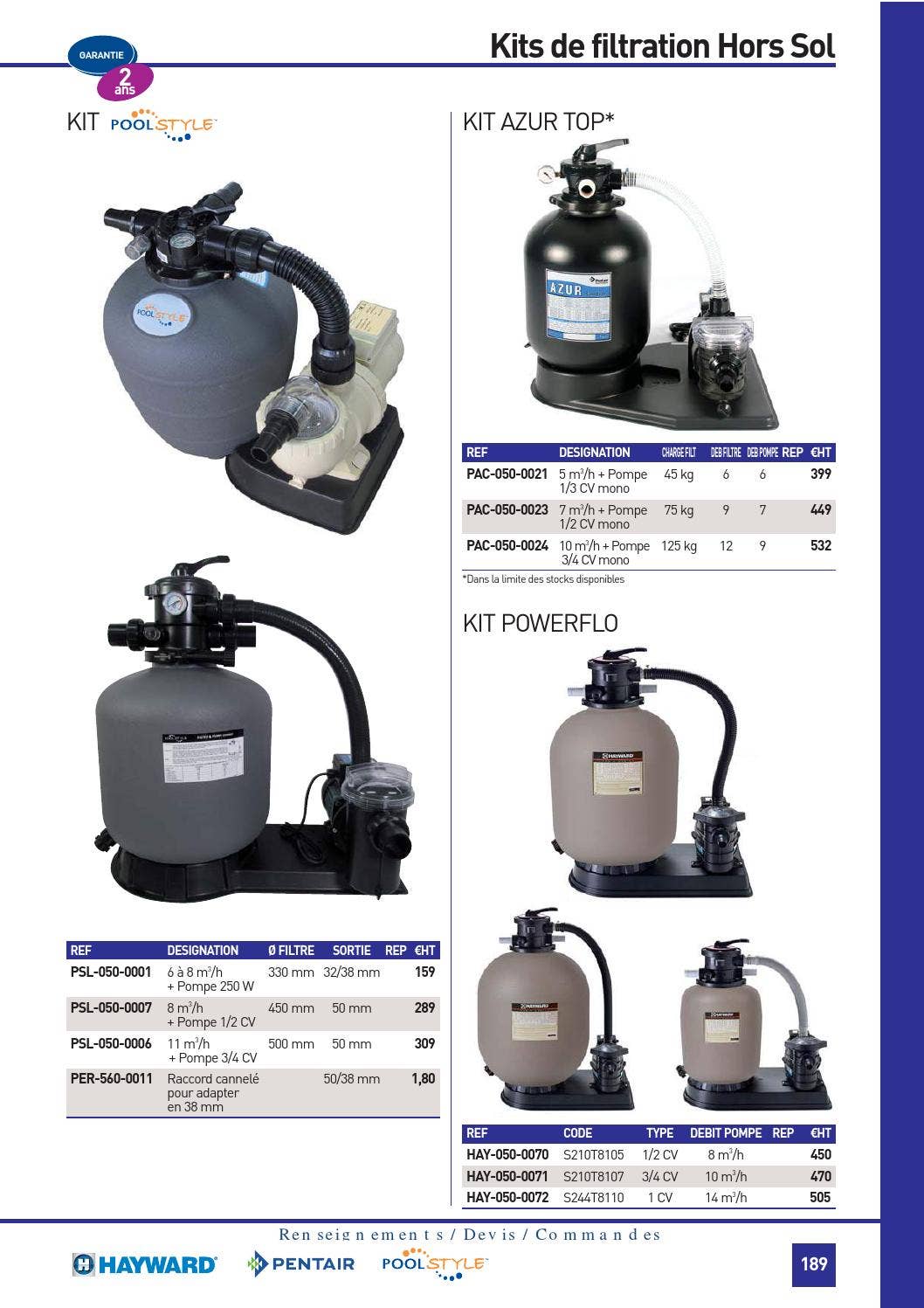 Poolpak Aw1800 Catalogue general1 by SITTI - Issuu
