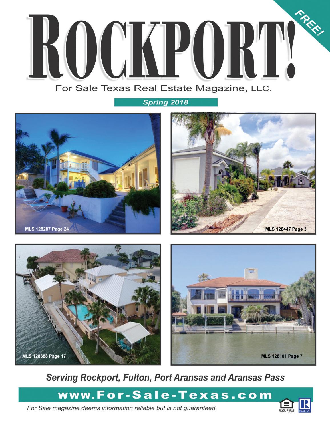 Rockport! For Sale Texas Real Estate by Digital Publisher Issuu