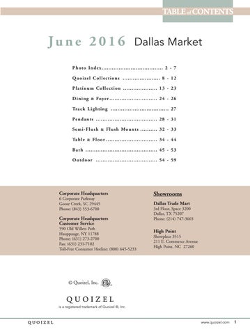 Quoizel Supplement 2016 第 3 页