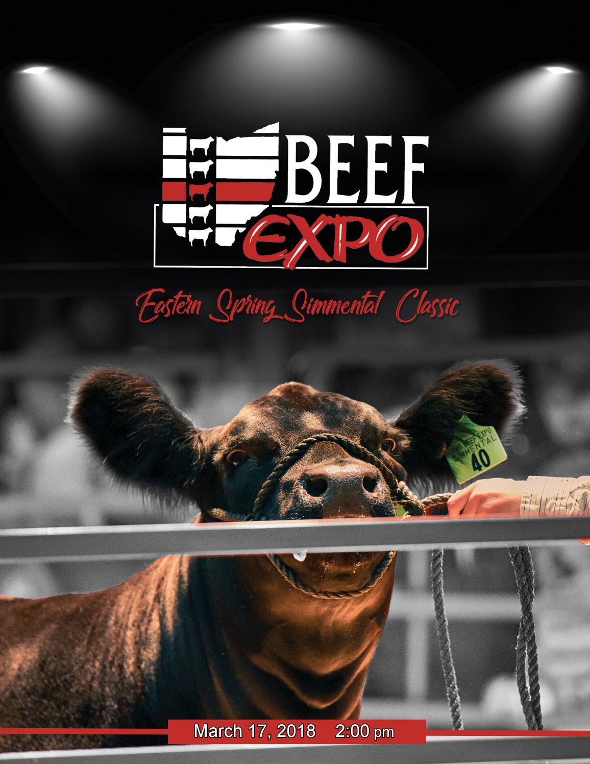 Ohio Beef Expo Eastern Spring Simmental Classic 2018 by Barbour