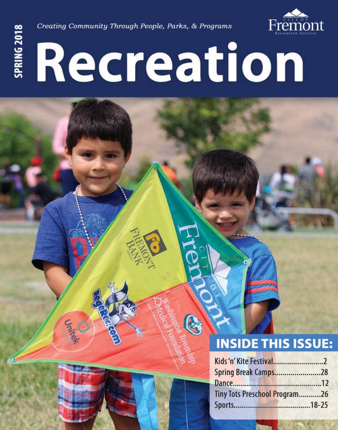 Recreation Guide: Spring 2018 by City of Fremont Parks & Recreation - Issuu