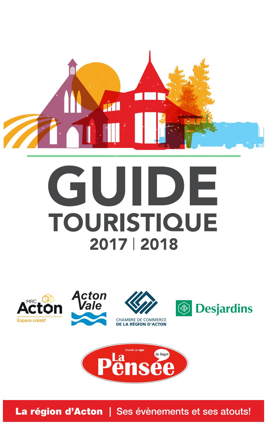 Guide touristique Région d'Acton Vale by DBC Communications Issuu