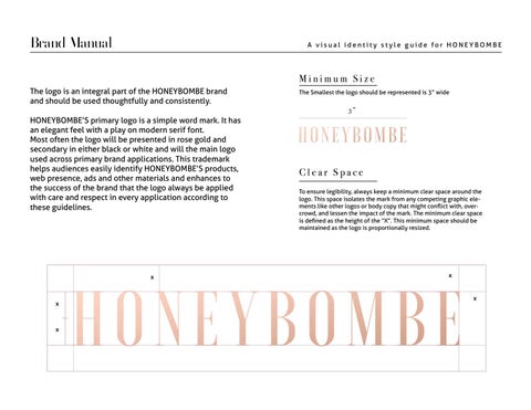 HONEYBOMBE - STYLE 指南 第 9 页