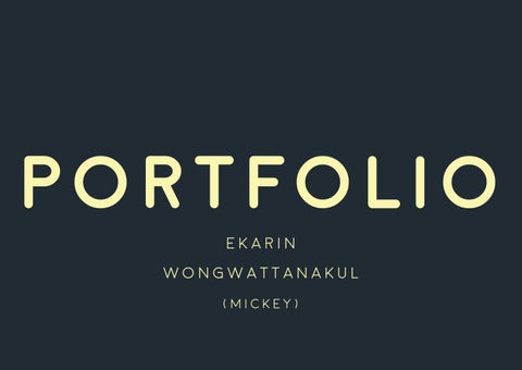 Ekarin Portfolio. by Mmck Mickey - Issuu