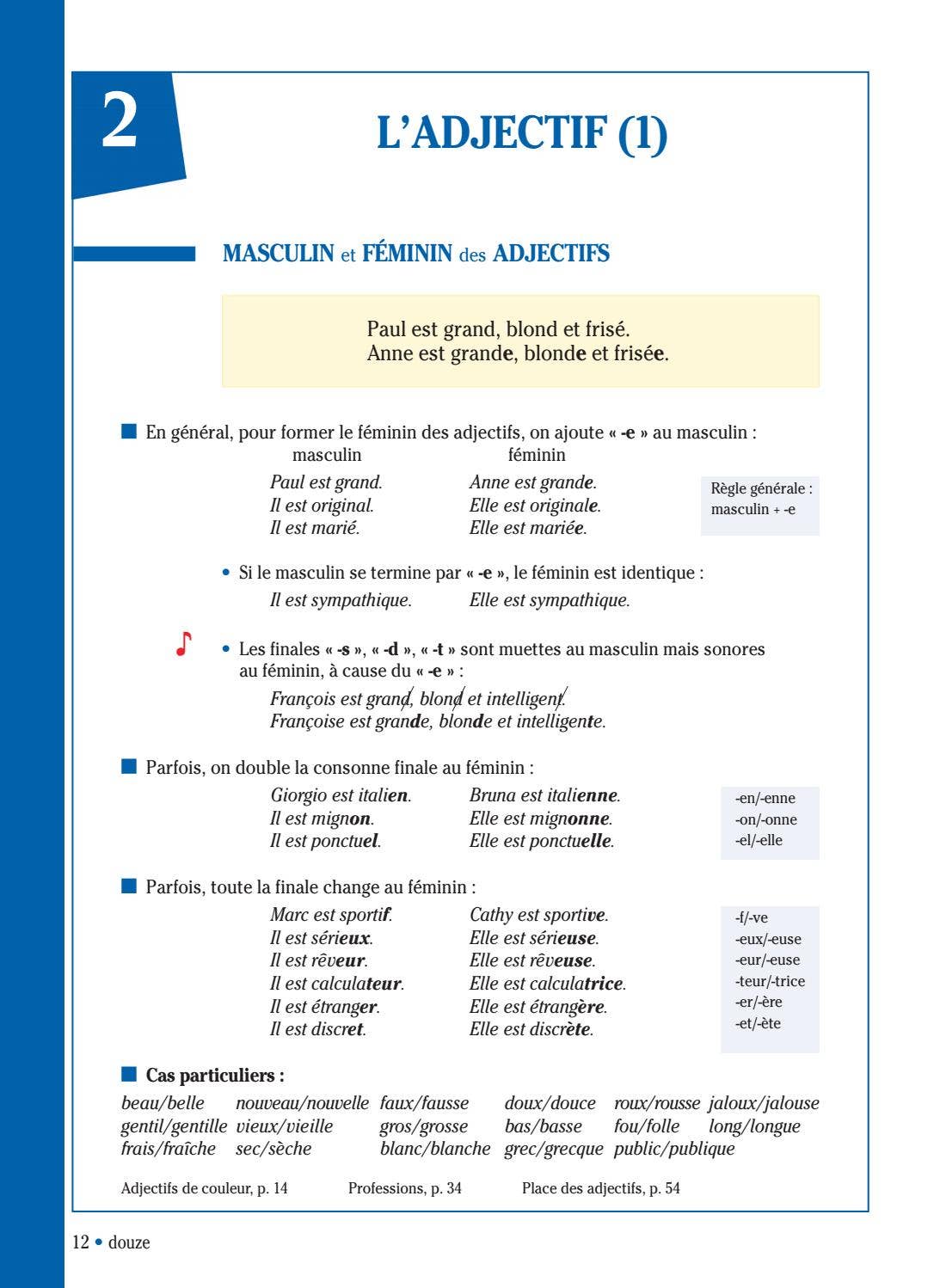 Extrait Grammaire progressive du français - Niveau intermédiaire