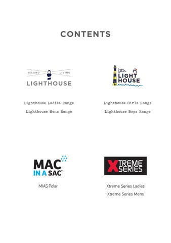 Target Dry AW18 灯饰系列 Overview for Ltd. (Brands - Lighthouse × Mac in a Sac × Xtreme 系列 ) 第 3 页