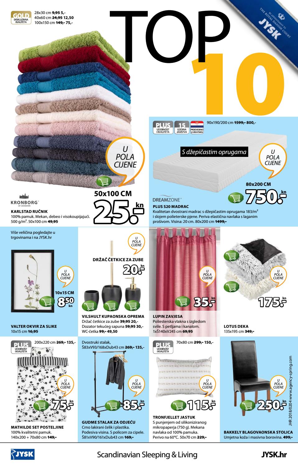 Jysk hrvatska katalog od 22 02 07 03 2018 by Catalog.hr Issuu