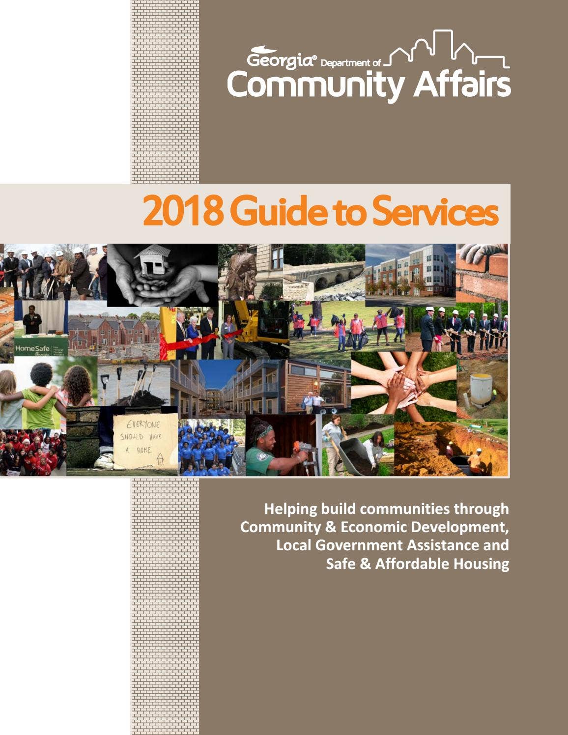 Georgia Department of Community Affairs: 2018 Guide to Services by GA_DCA - Issuu