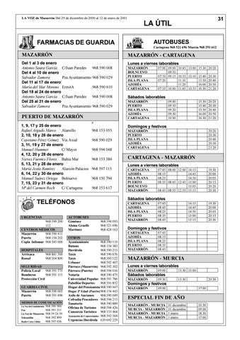 La Voz 01 By La Voz De Mazarrón Periódico Issuu