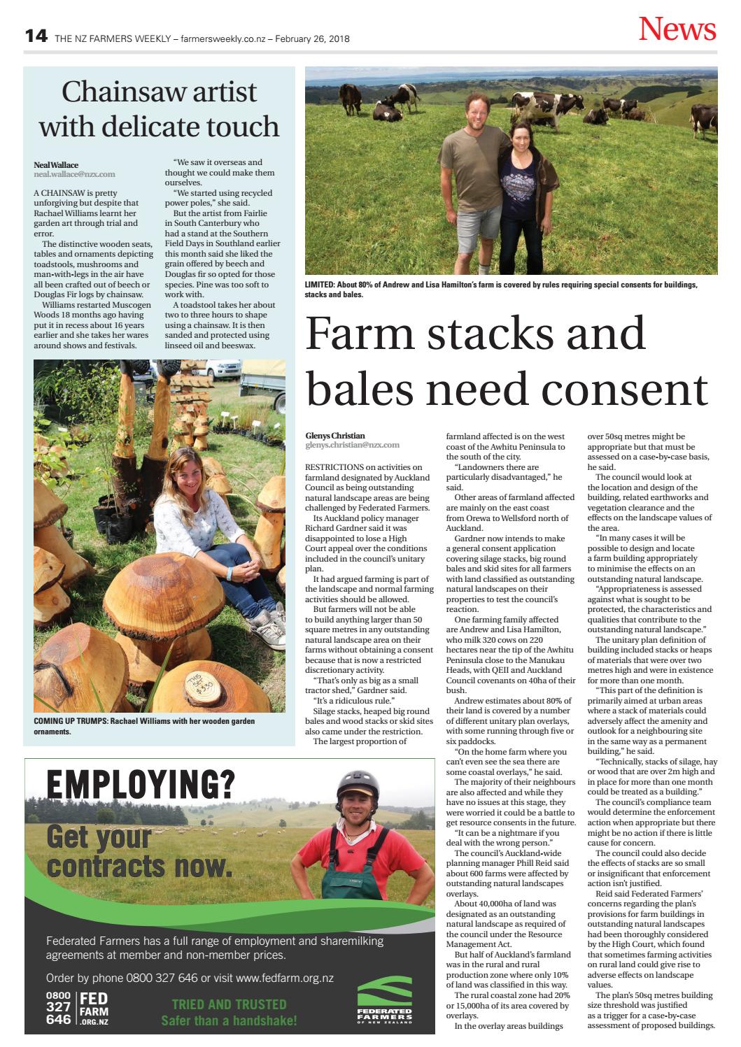 Farmers Weekly NZ February 26 2018 by Farmers Weekly NZ Issuu