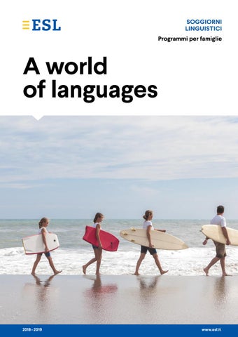 Soggiorni linguistici per tutta la famiglia by ESL Education - issuu Soggiorni linguistici per tutta la famiglia by ESL Education - issuu