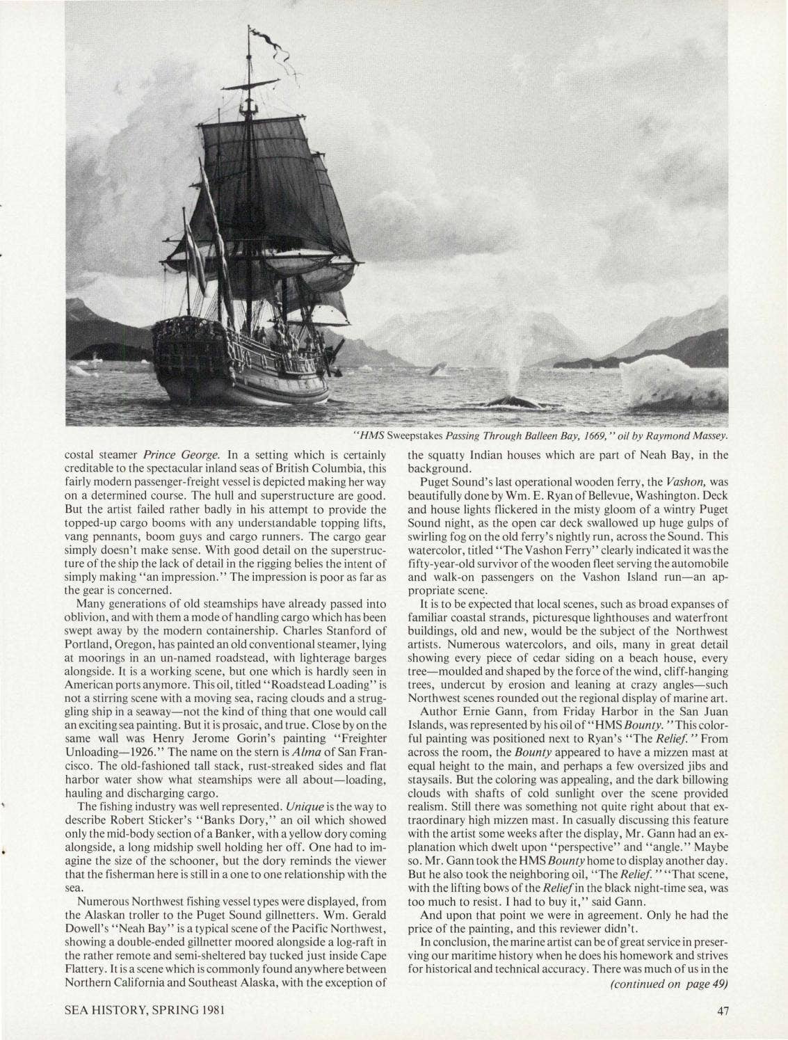 Sea History 020 - Spring 1981 by National Maritime Historical Society ...