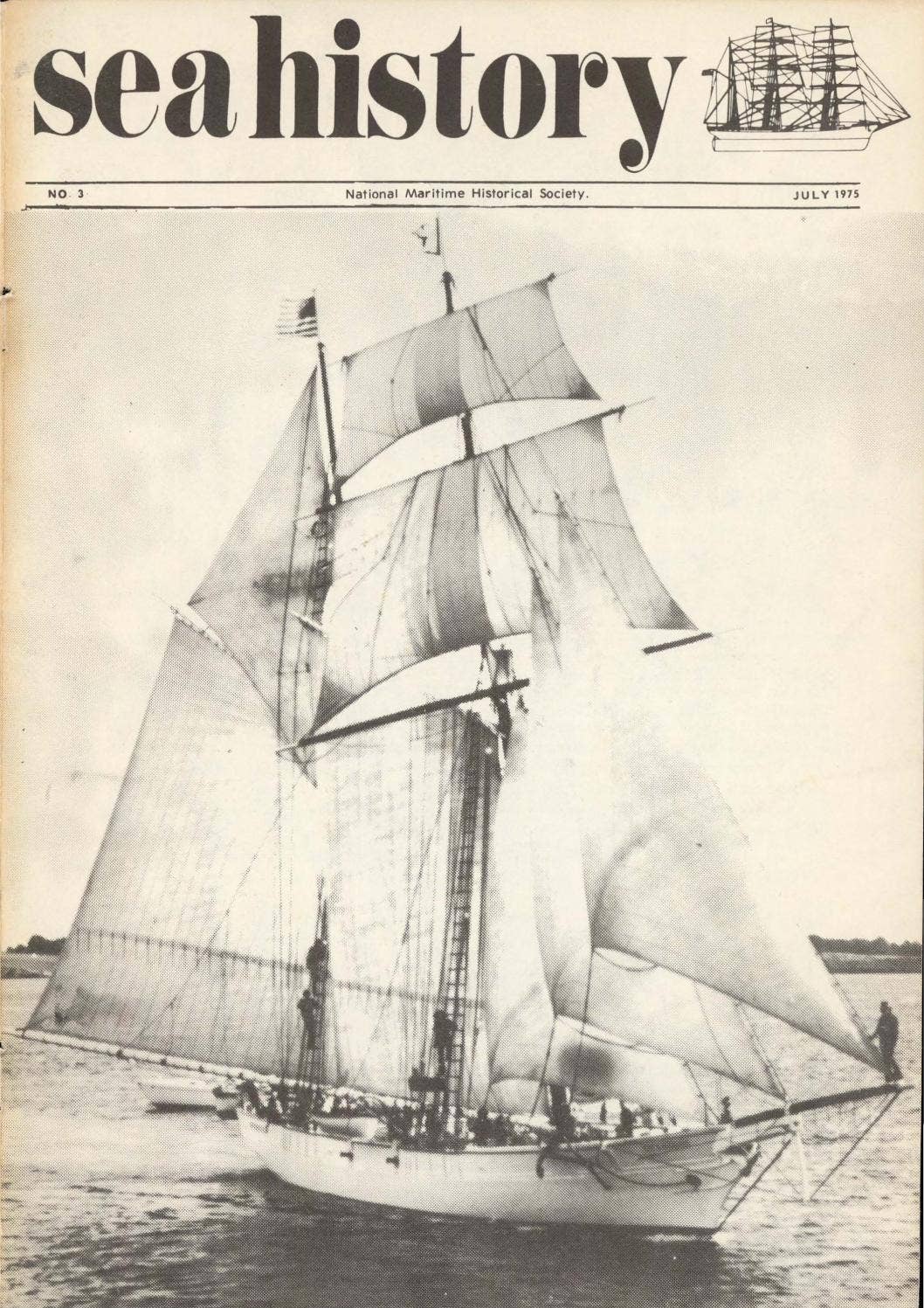 Sea History 003 - July 1975 by National Maritime Historical Society ...