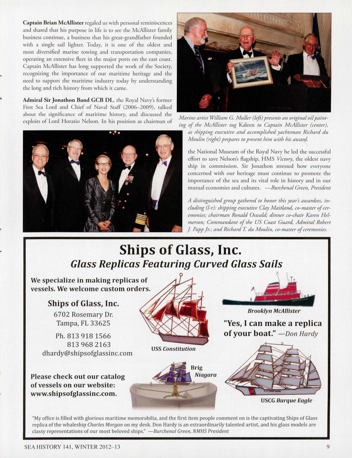 Sea History 141 Winter 2012 2013 By National Maritime