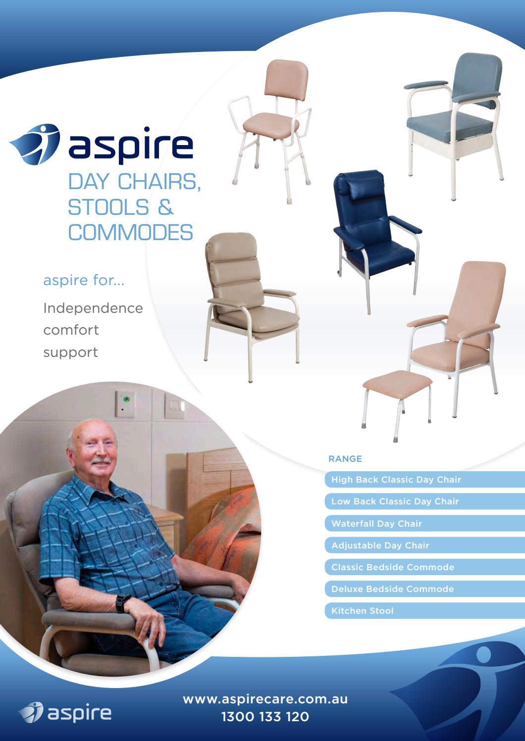Aspire Day Chairs & Commodes by Aidacare Issuu