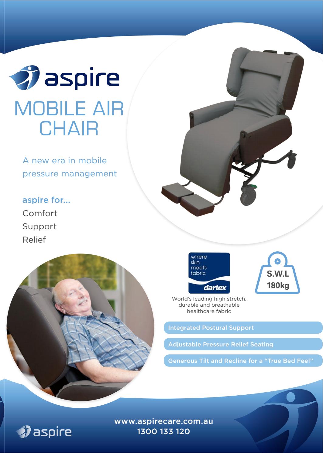 Aspire Mobile Air Chair by Aidacare Issuu