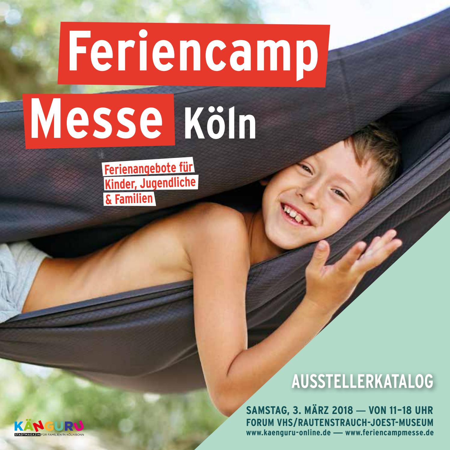 FeriencampMesse Köln Katalog 2018 by Känguru Colonia Verlag Issuu