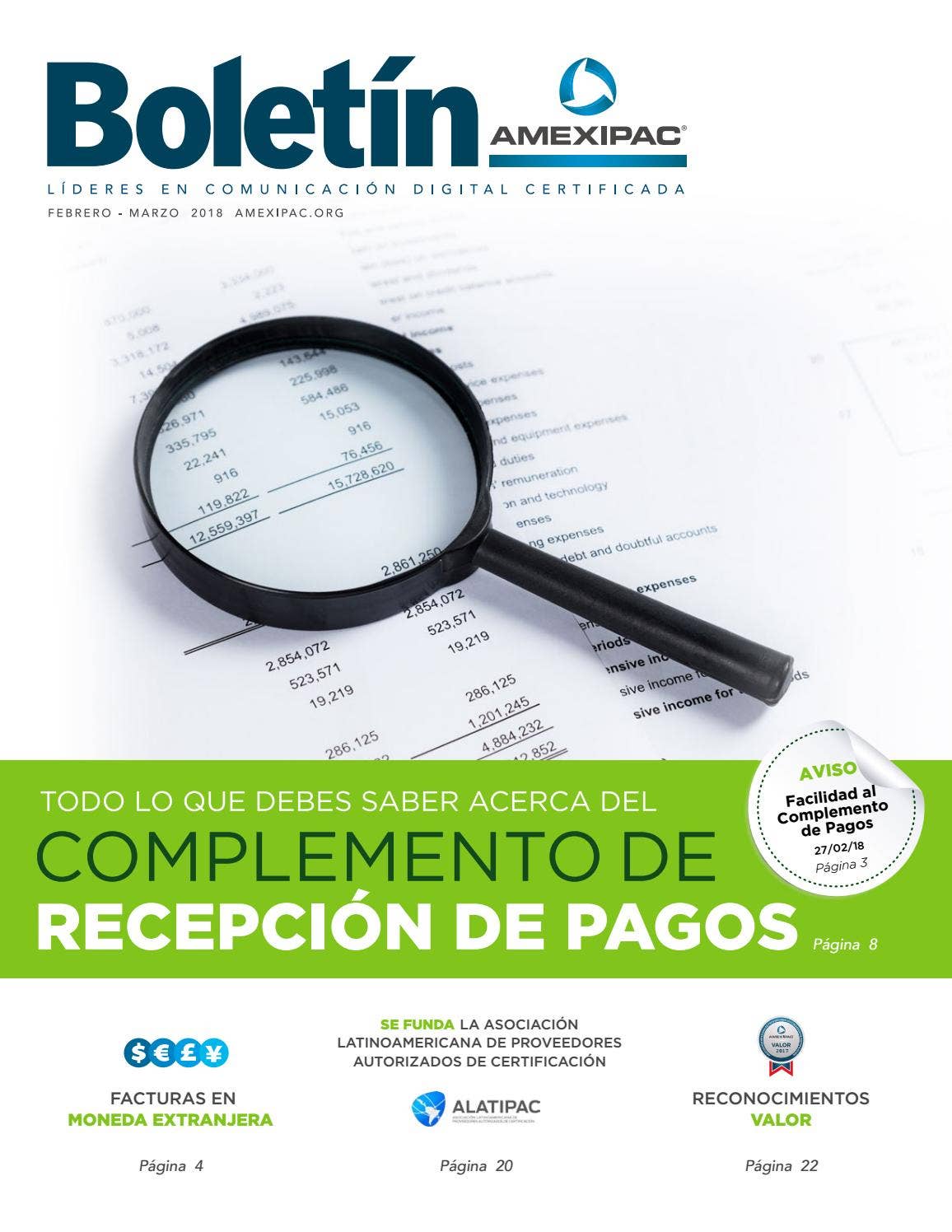 Boletin AMEXIPAC Febrero - Marzo by AMEXIPAC - Issuu