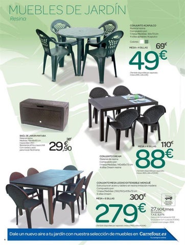 Ofertas Supermercados 家具目录 carrefour muebles 德文 jardin 第 4 页