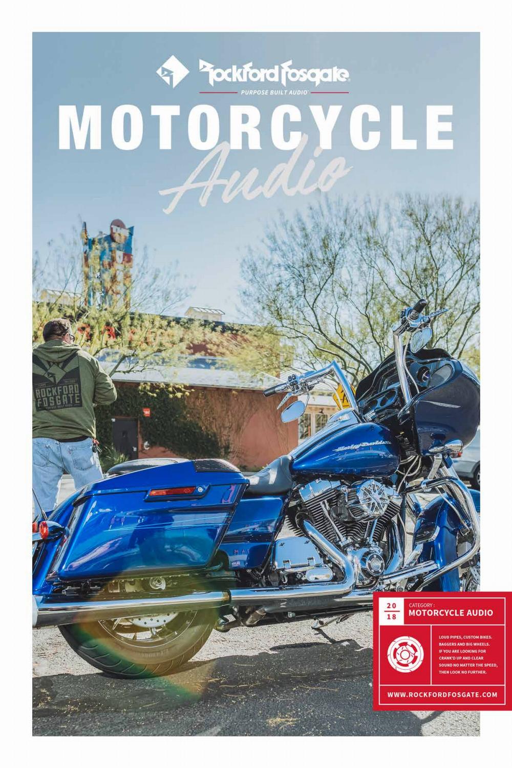 2018 Motorcycle Audio Catalog by Rockford Fosgate Issuu