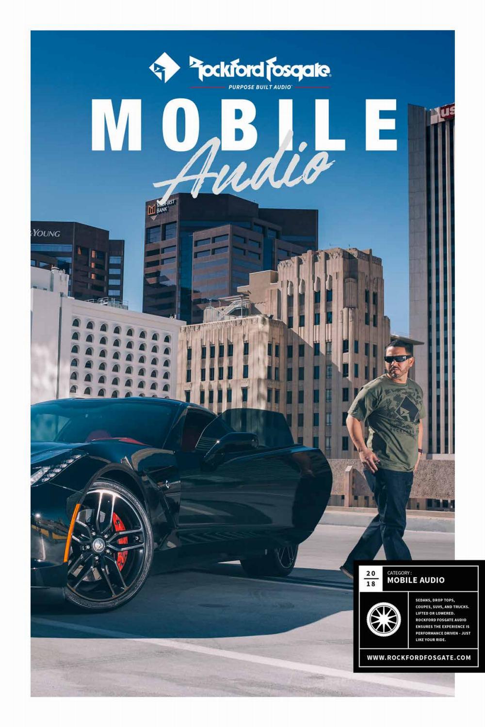 2018 Mobile Audio Catalog by Rockford Fosgate Issuu