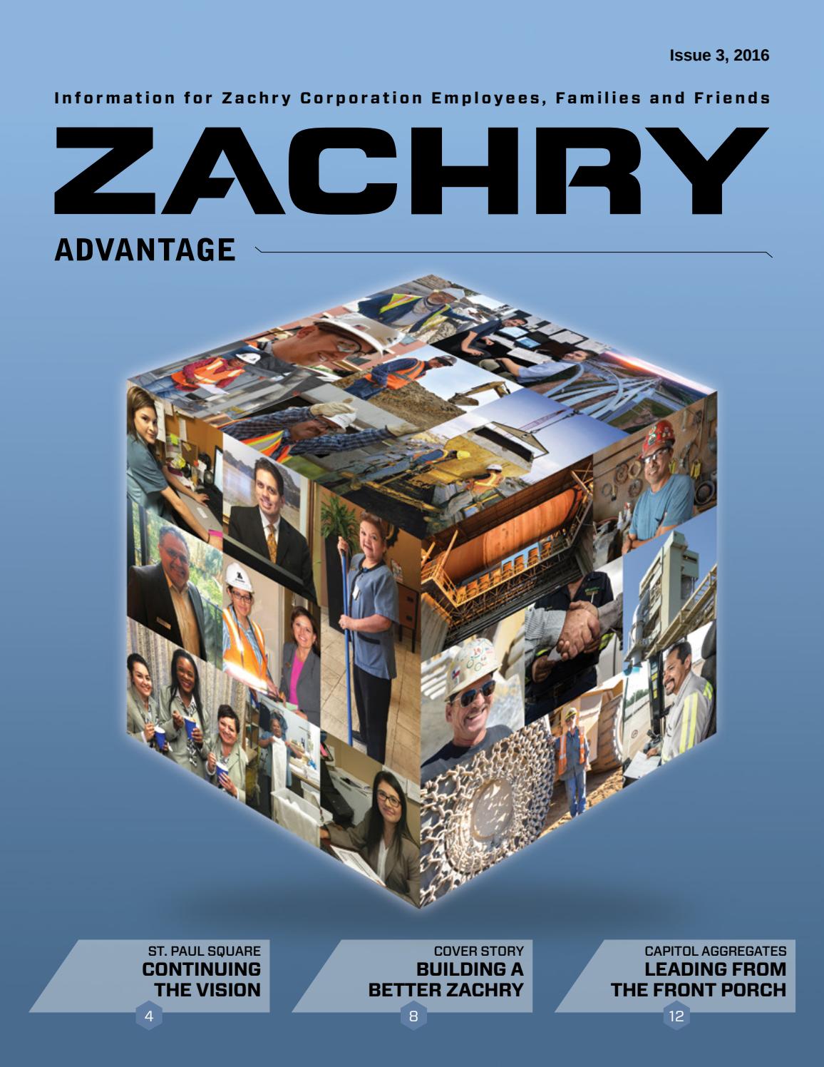 Zachry Advantage 2016 Issue 3 by Zachry Issuu