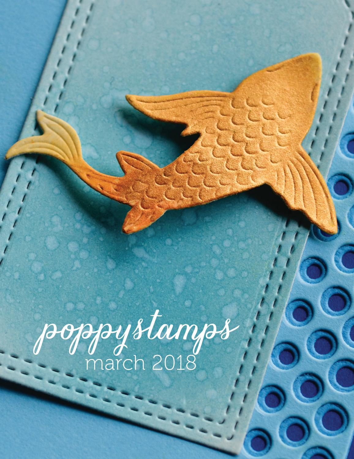 2018 Spring Poppystamps Release Catalog by MemoryBoxInc Issuu