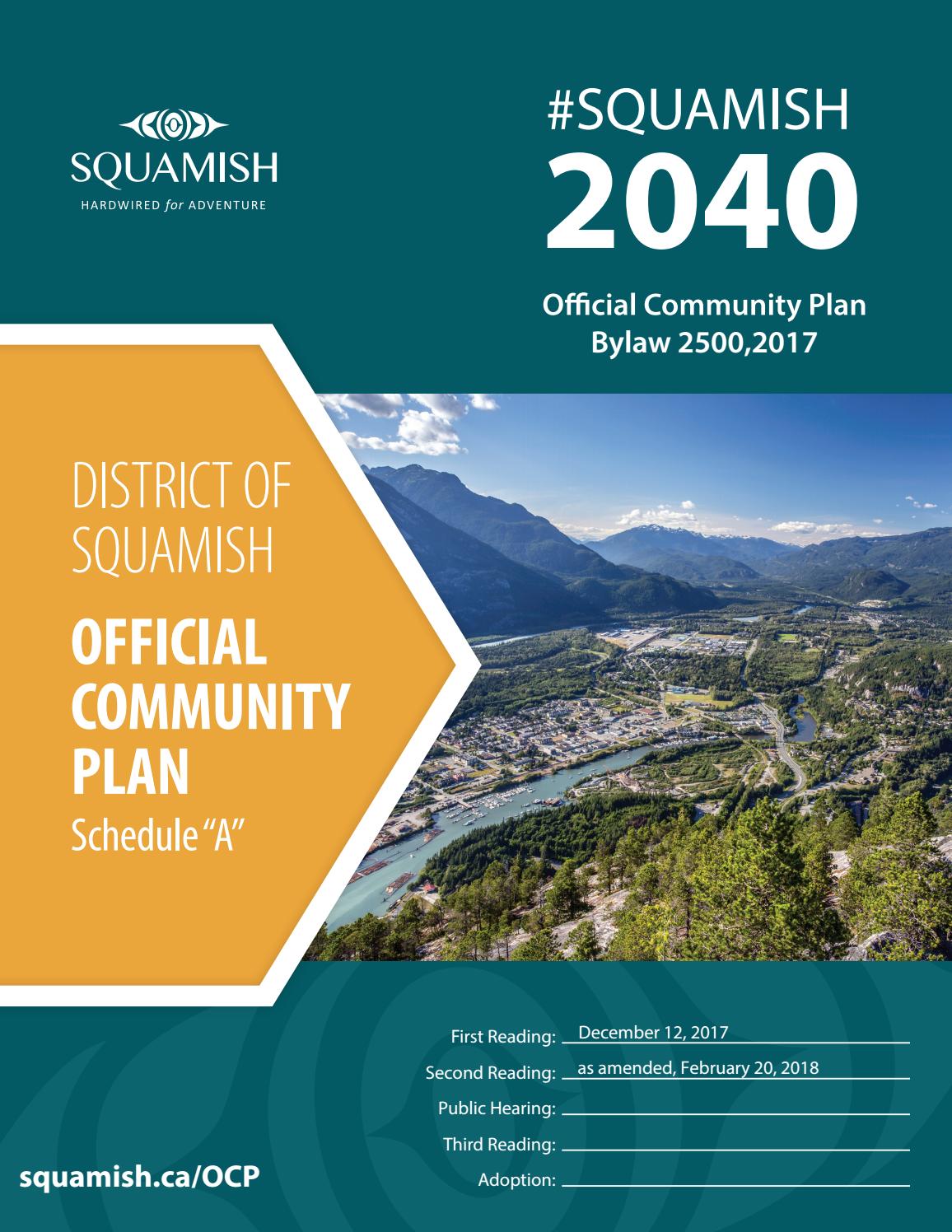 ocp official community plan by district of squamish issuu forestry bees tolerant flyer