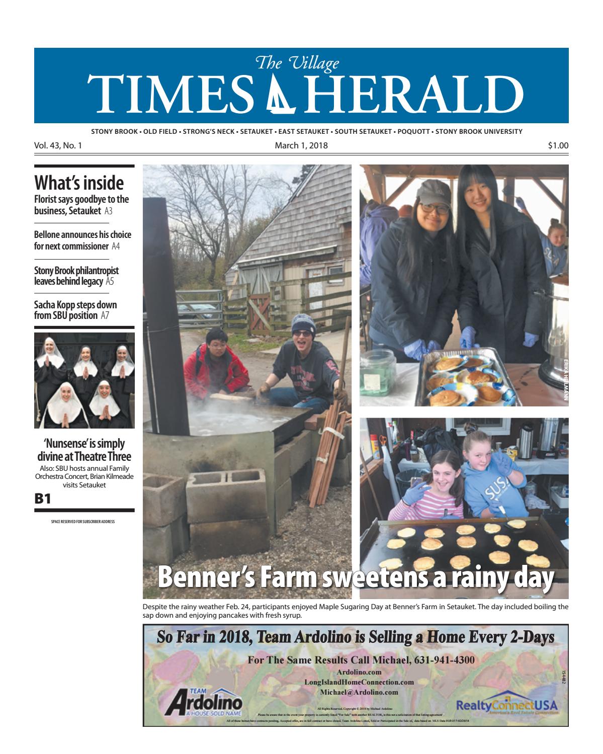The Village Times Herald March 1, 2018 by TBR News Media Issuu
