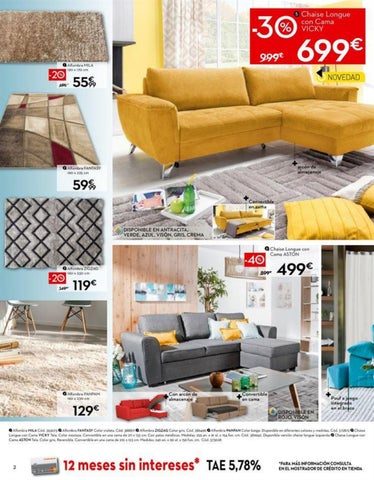 Ofertas Supermercados 家具目录 conforama sofas con 50 por ciento 德文 descuento 第 2 页