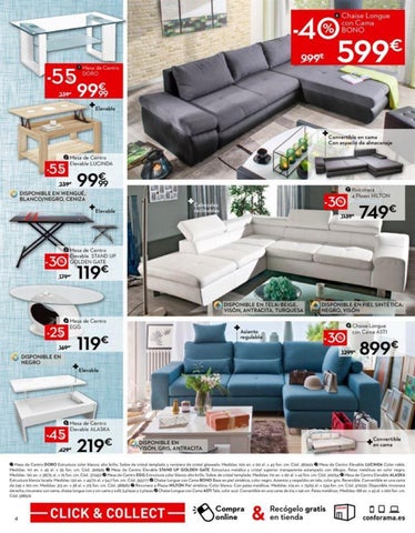 Ofertas Supermercados 家具目录 conforama sofas con 50 por ciento 德文 descuento 第 4 页
