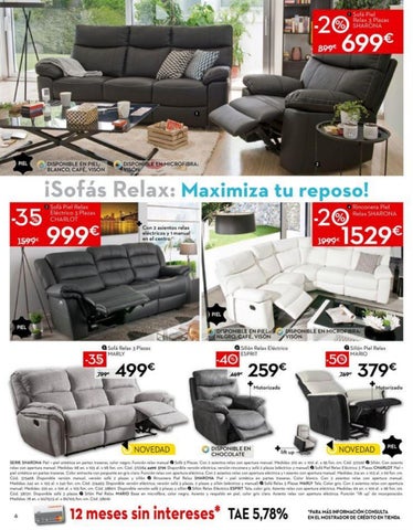 Ofertas Supermercados 家具目录 conforama sofas con 50 por ciento 德文 descuento 第 6 页