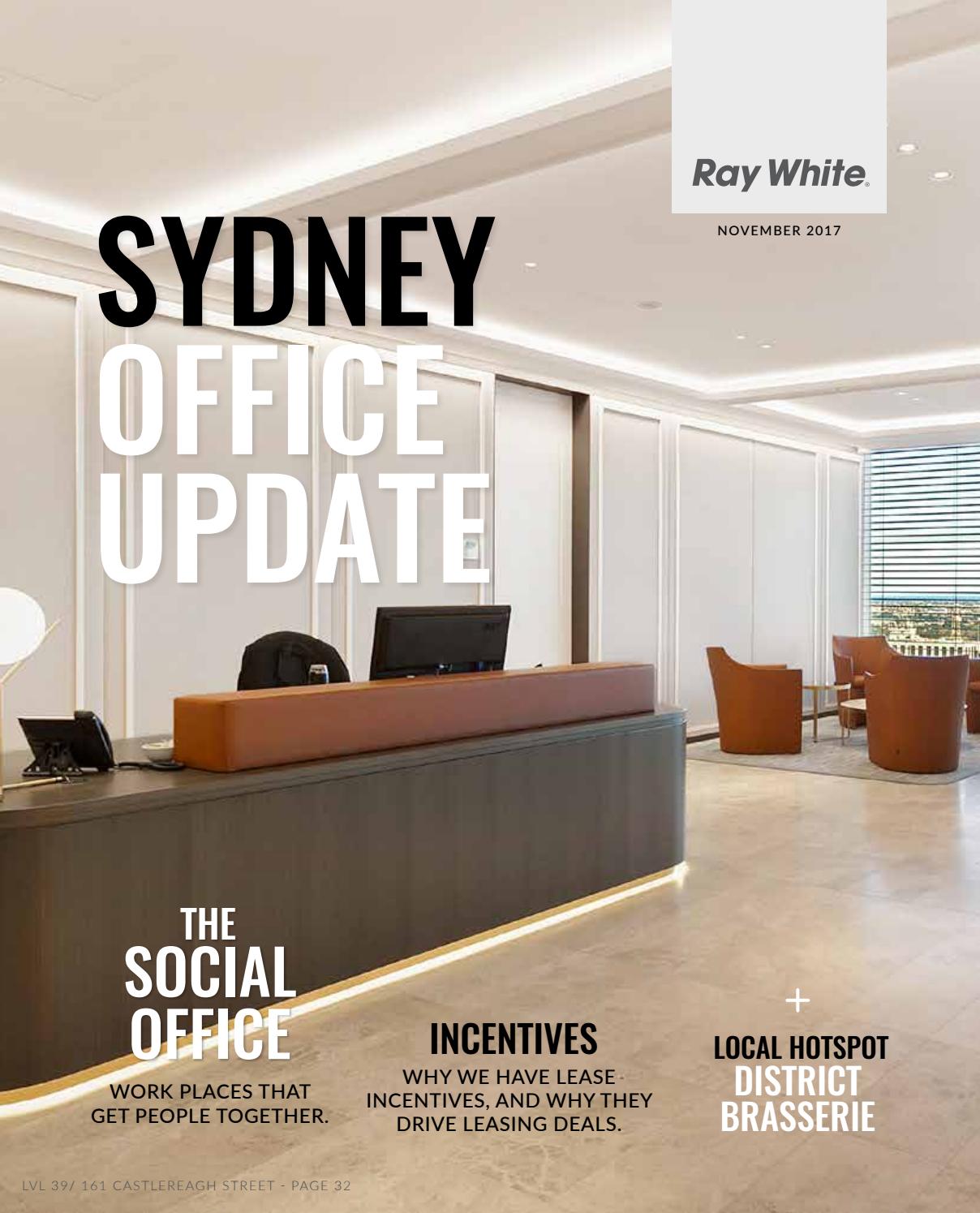 Sydney Office Update November 2017 by Ray White Office Update Issuu