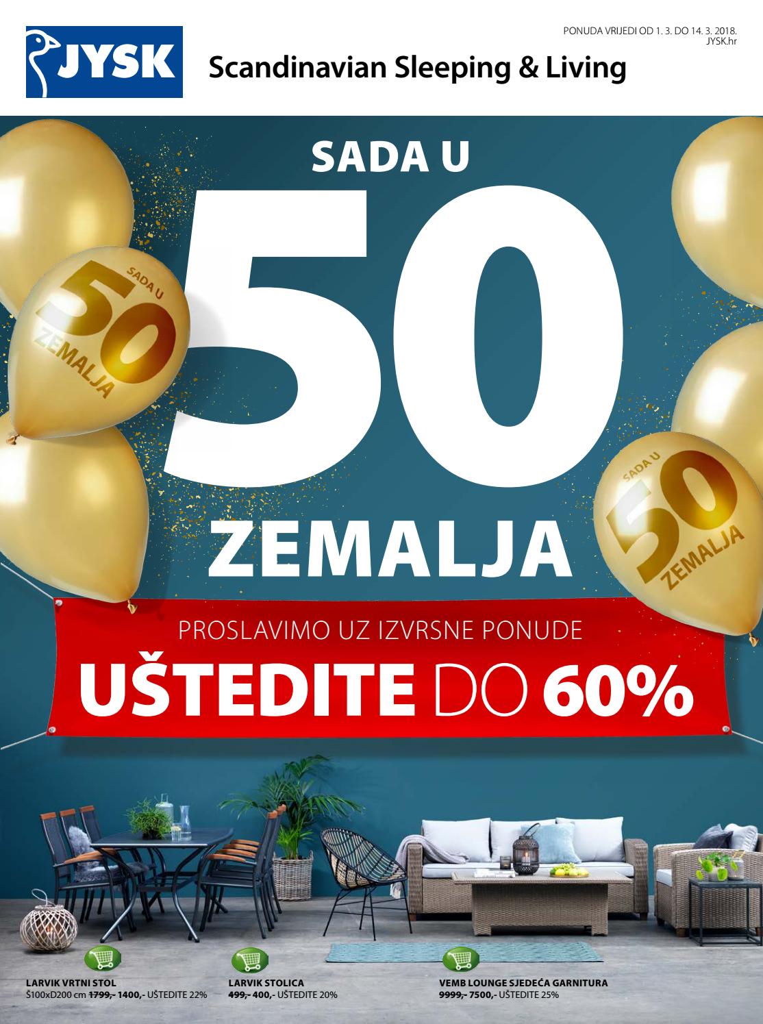 Jysk hrvatska katalog od 01 14 03 2018 by Catalog.hr Issuu