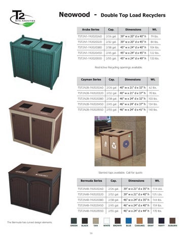 Neowood towel recycling 家具目录 第 19 页