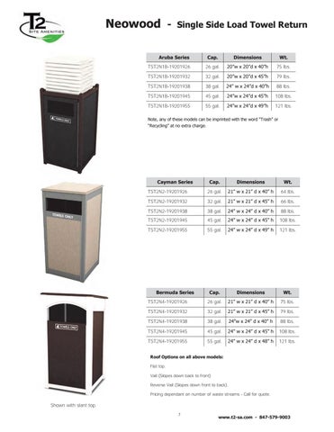 Neowood towel recycling 家具目录 第 7 页