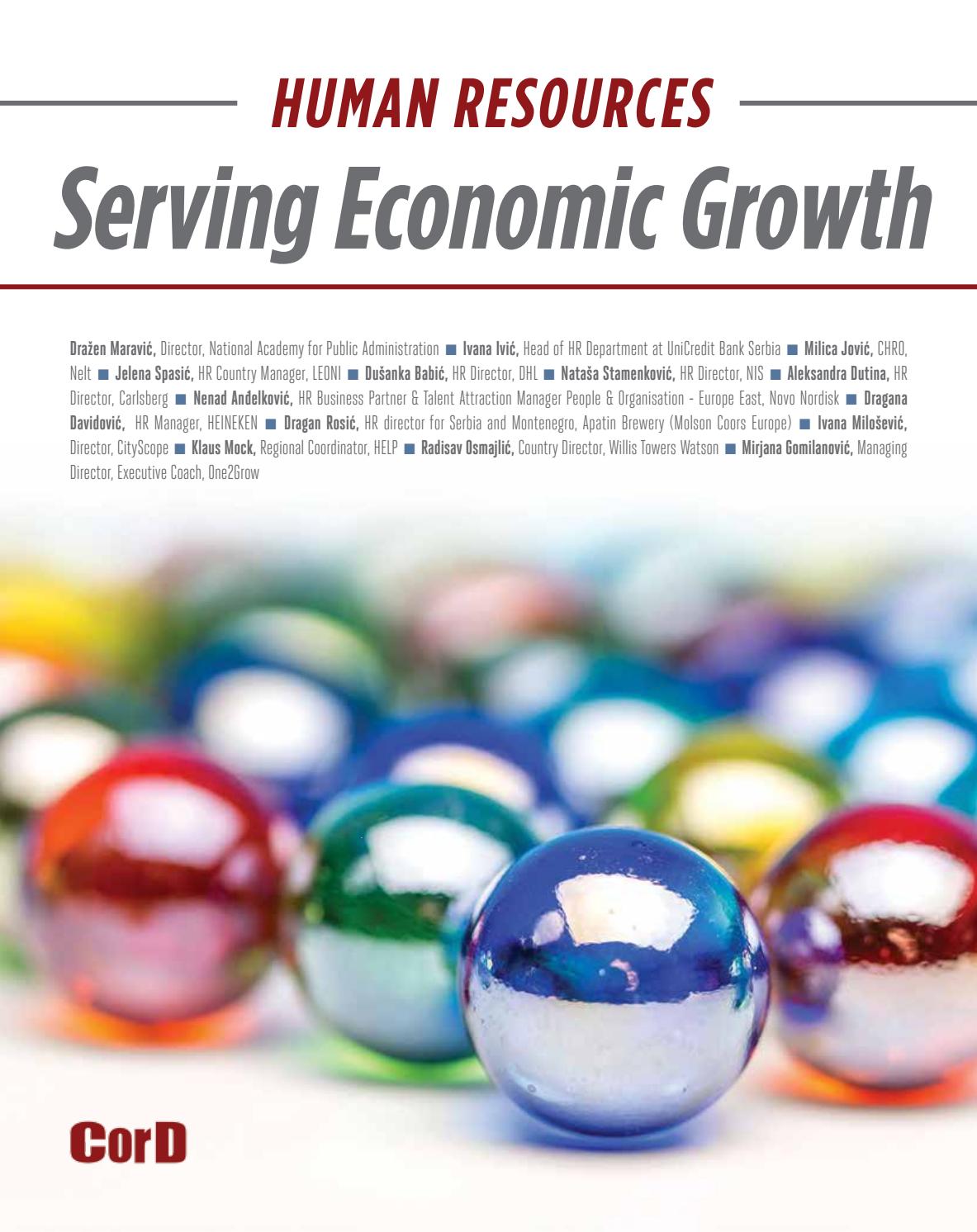 Human Resources - Serving Economic Growth by CorD Magazine - Issuu