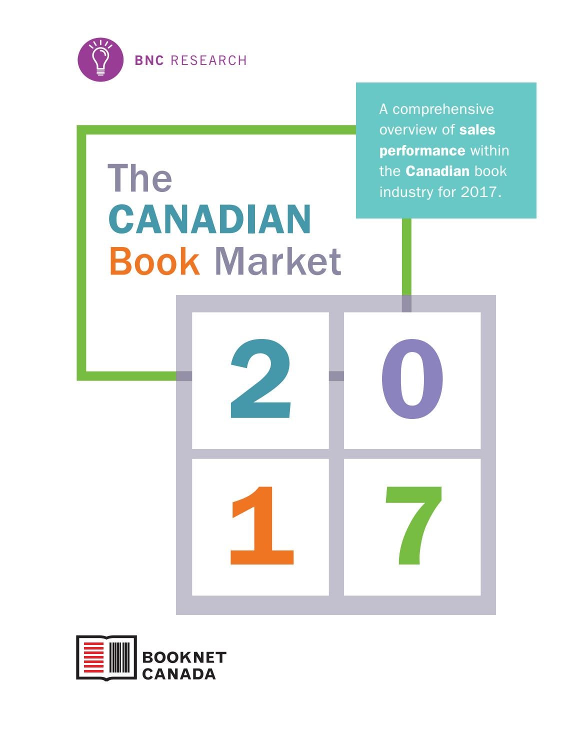 [PREVIEW] The Canadian Book Market 2017 Canada Research by