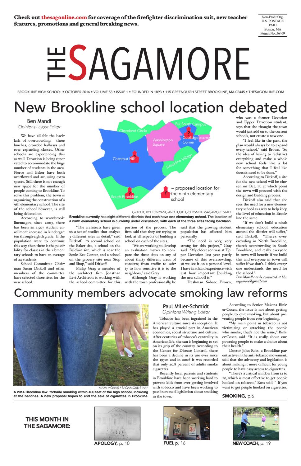 October issue by The Sagamore - Issuu