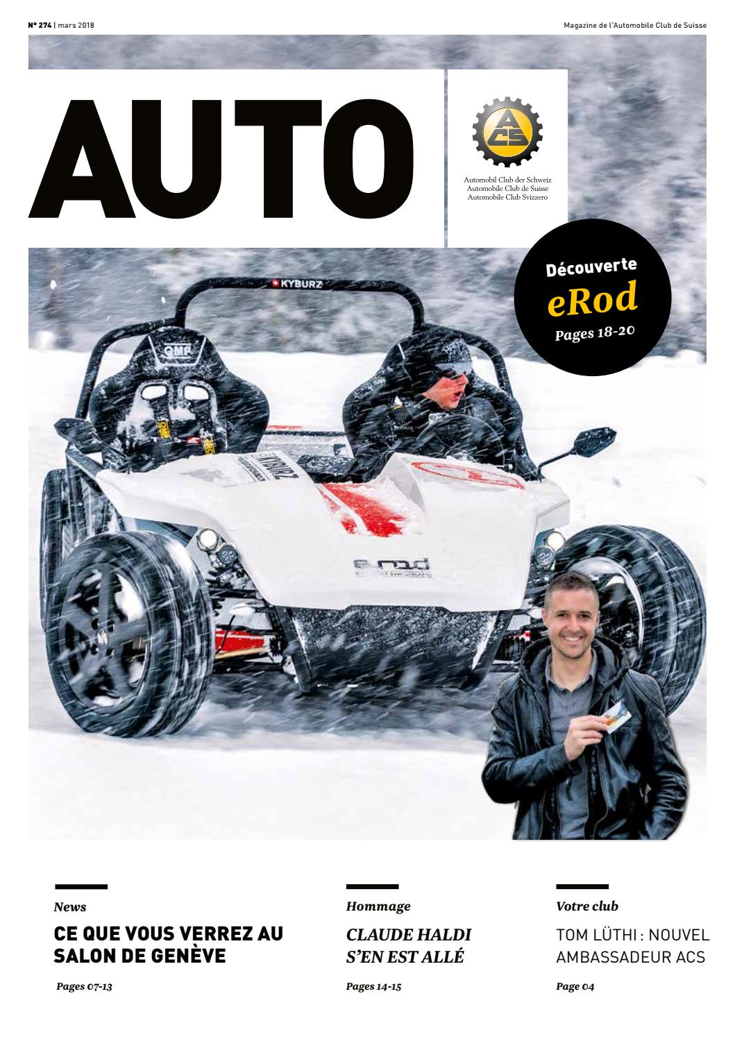 Magazine de l’Automobile Club de Suisse by ACS Automobil Club der